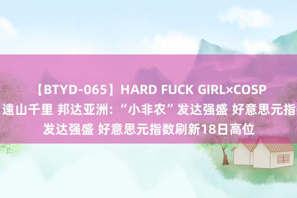 【BTYD-065】HARD FUCK GIRL×COSPLAY PRINCESS 遠山千里 邦达亚洲: “小非农”发达强盛 好意思元指数刷新18日高位