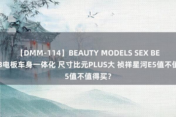 【DMM-114】BEAUTY MODELS SEX BEST CTB电板车身一体化 尺寸比元PLUS大 祯祥星河E5值不值得买？